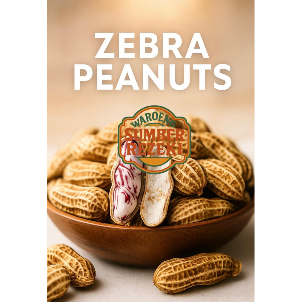 

Kacang kulit jumbo mentah fresh/ Kacang Lurik (kualitas impor)