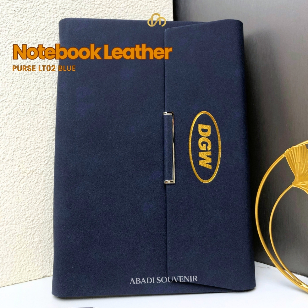 

Notebook Leather Purse LT02 Blue