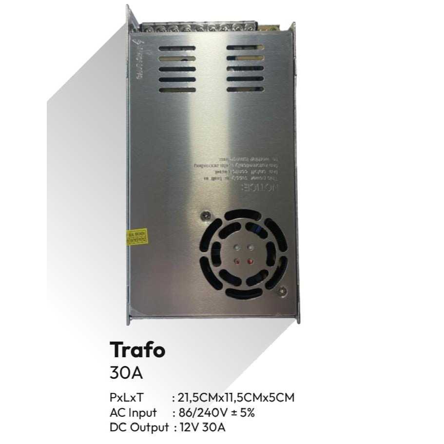 POWER SUPPLY DC 12V 30A OSKA TRAFO 12VOLT 30AMPERE