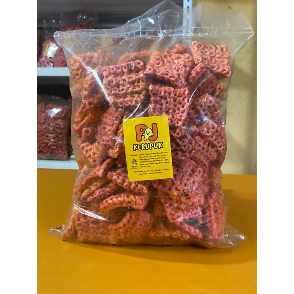

Krupuk Seblak Bantat PJ Snack Pedas Original Terbaru Gurih Nikmat