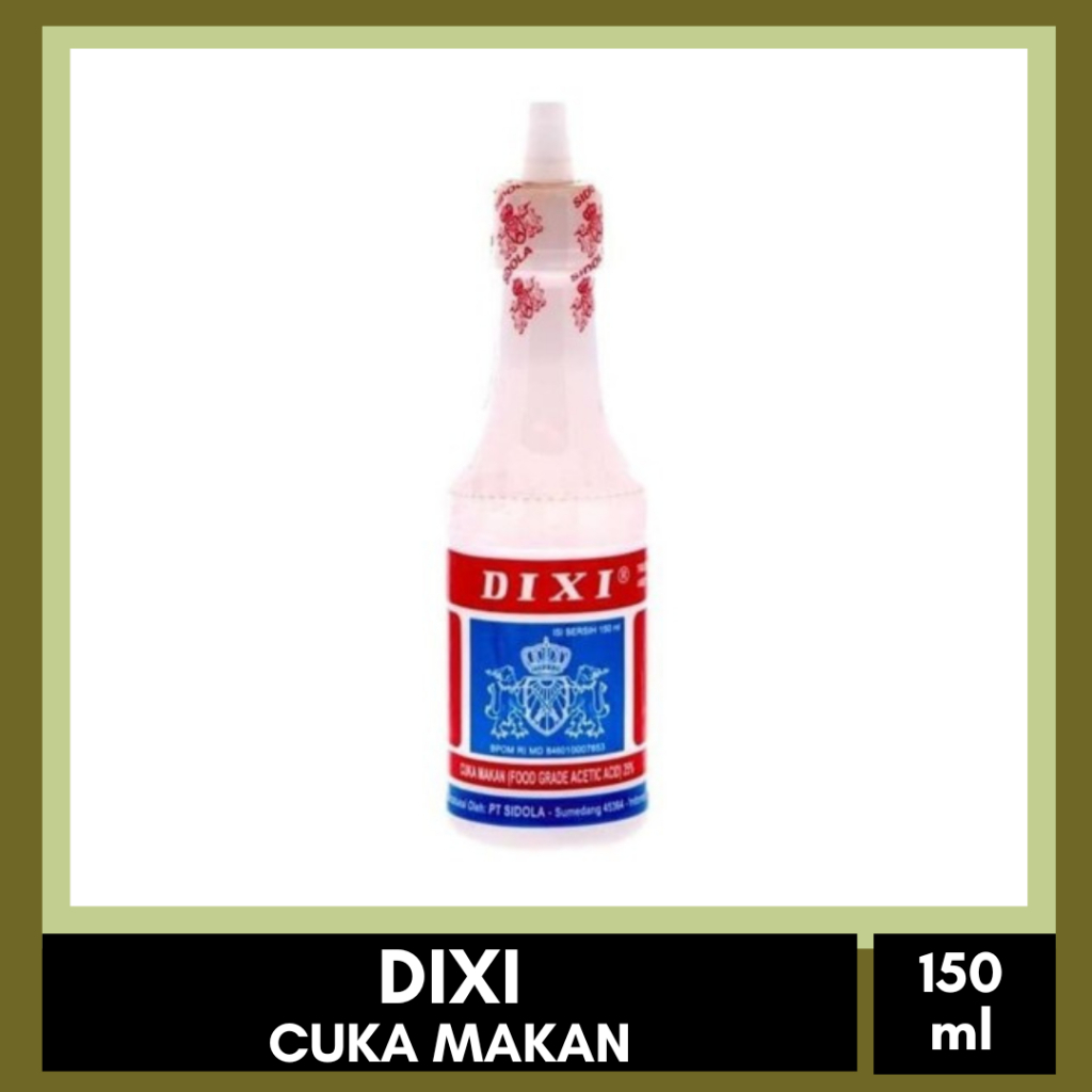 

[oddsolshop] pekanbaru/Cuka Dapur DIXI / 150ML Botol Kecil / Kitchen Vinegar / Bumbu Masak Instan