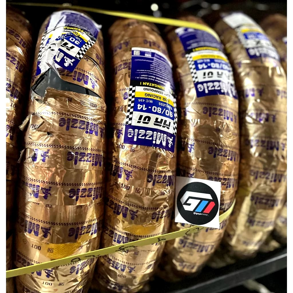 MIZZLE MRX MR X 80/80 RING 14 MR01 MR 01 90/80 Ring 14 Ban Donat Matic Tubeless Racing Soft Compound