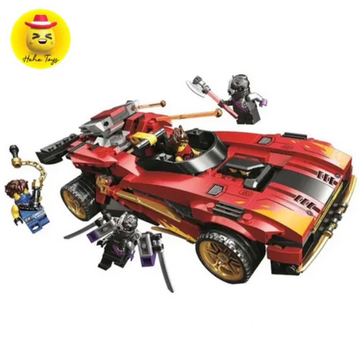 Ninja series block 70109 X-1 Ninja charger block brick mainan bongkar pasang