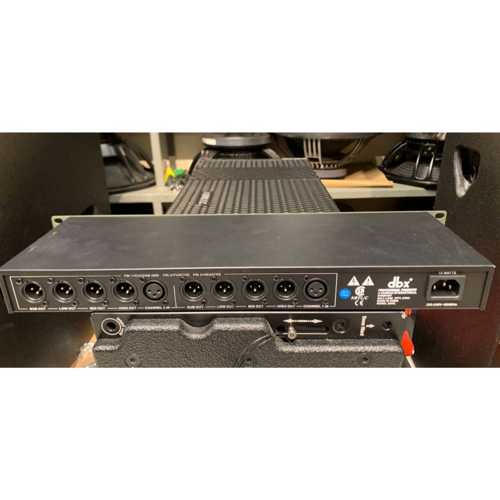 DBX Crossover 224XL - DBX 224XL Subwoofer