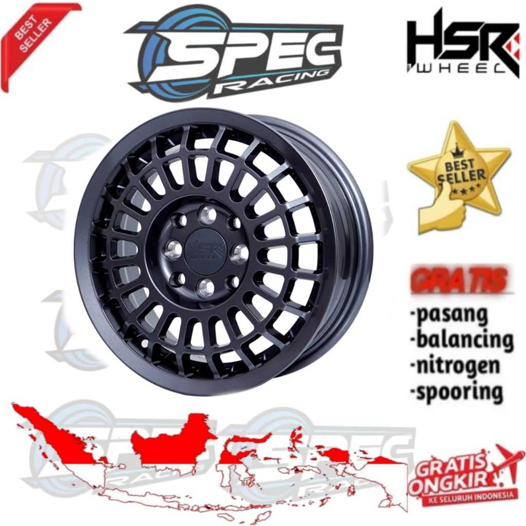 Velg Mobil Racing 14 Cocok Untuk Agya Calya Sigra Kijang Avanza Xenia