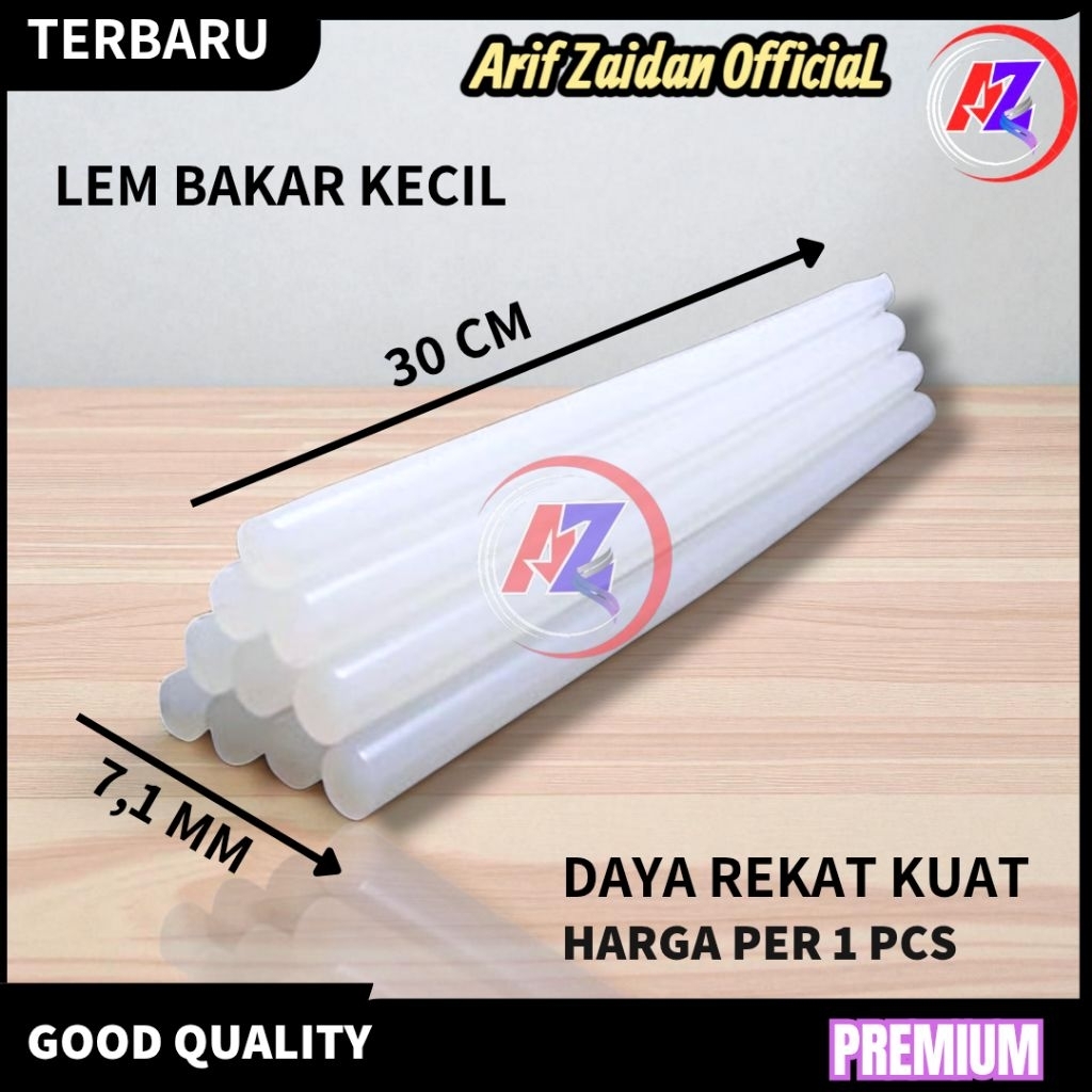 

Refill isi Lem Tembak Glue Gun kecil panjang 30cm × 7,1mm