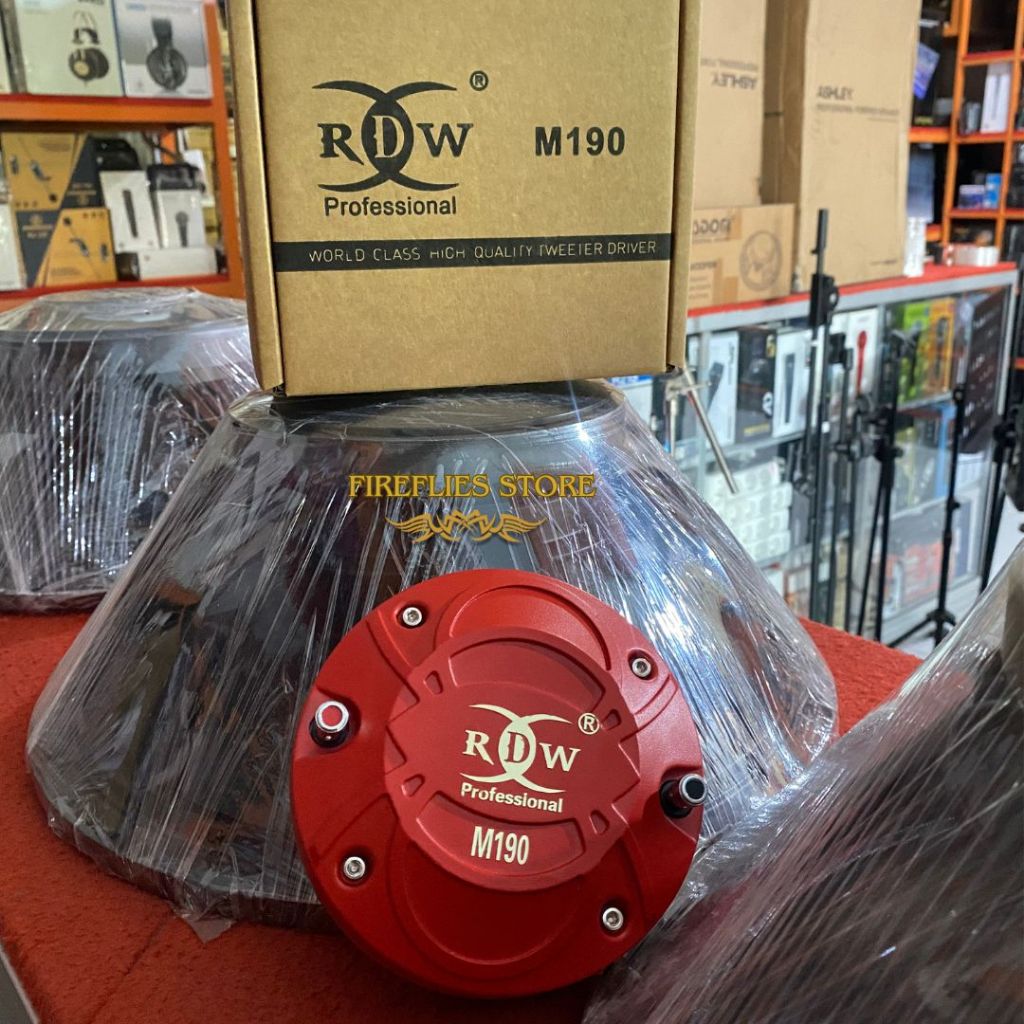 RDW M190 Driver Tweeter Voice Coil 3 Inch Driver Twiter Balap Exit 1.4 Inch Original