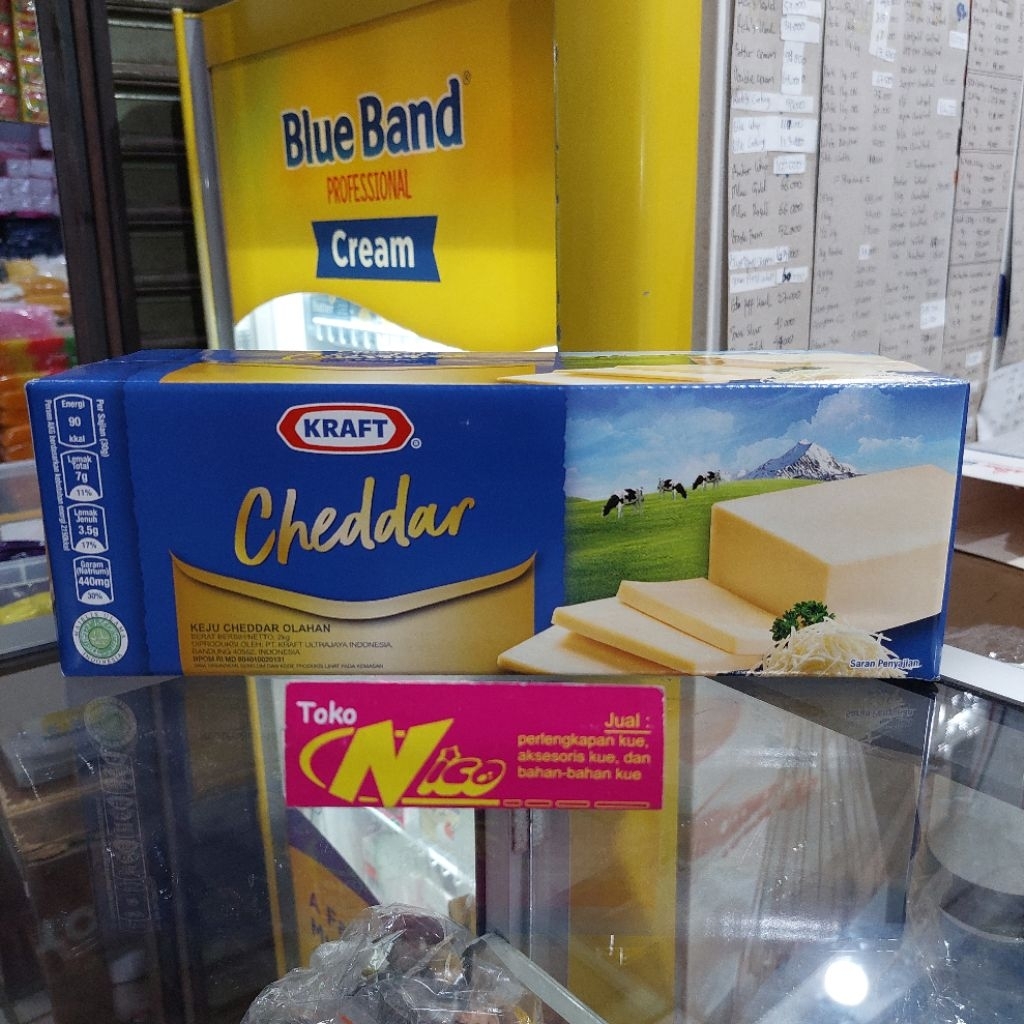 

Keju Kraft Cheddar 250 gr