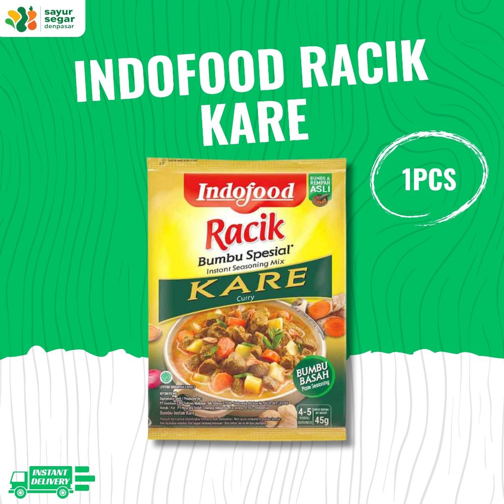 

Indofood Racik Kare 1 pcs - Sayur Segar Denpasar
