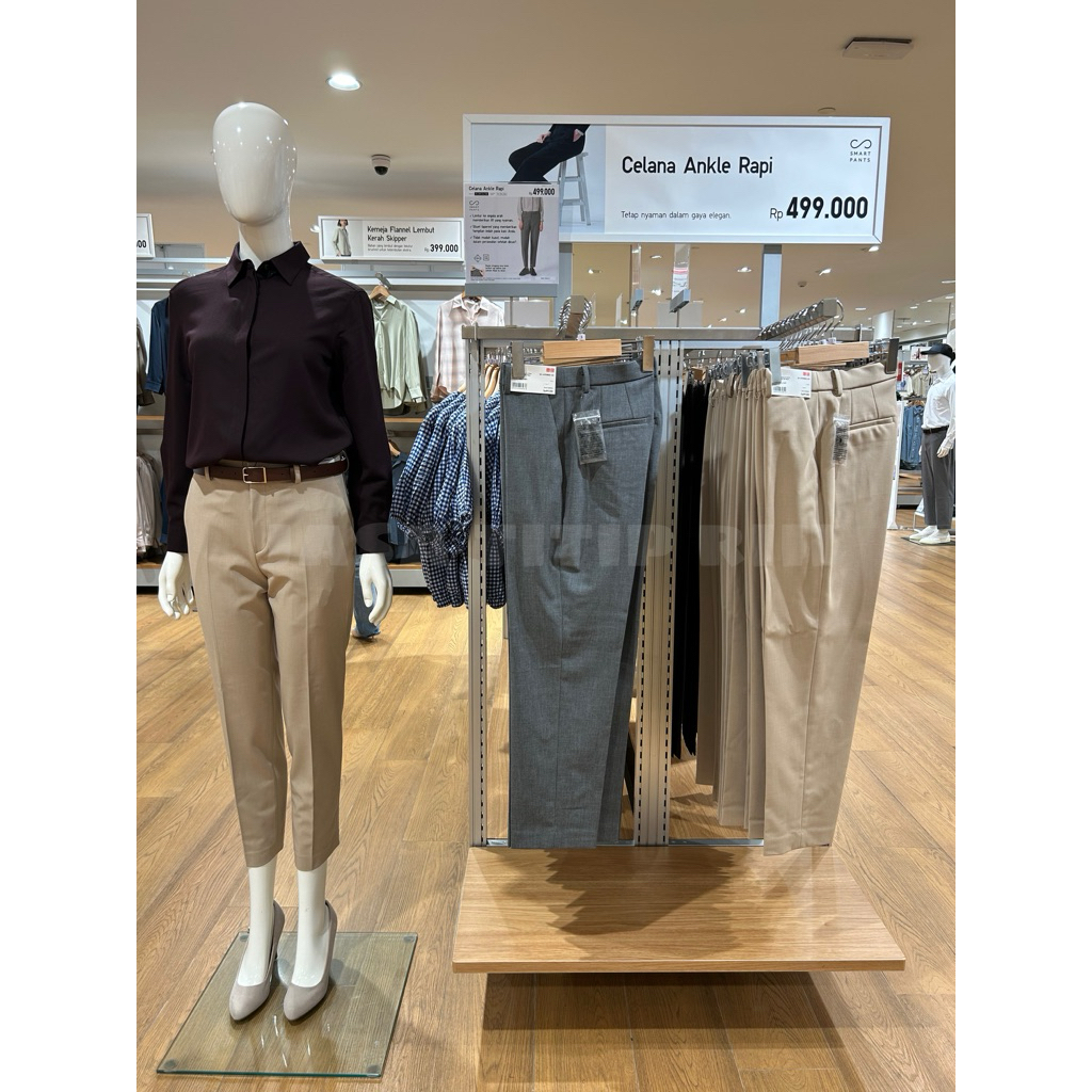 Celana Ankle Rapi WOMEN UNIQLO