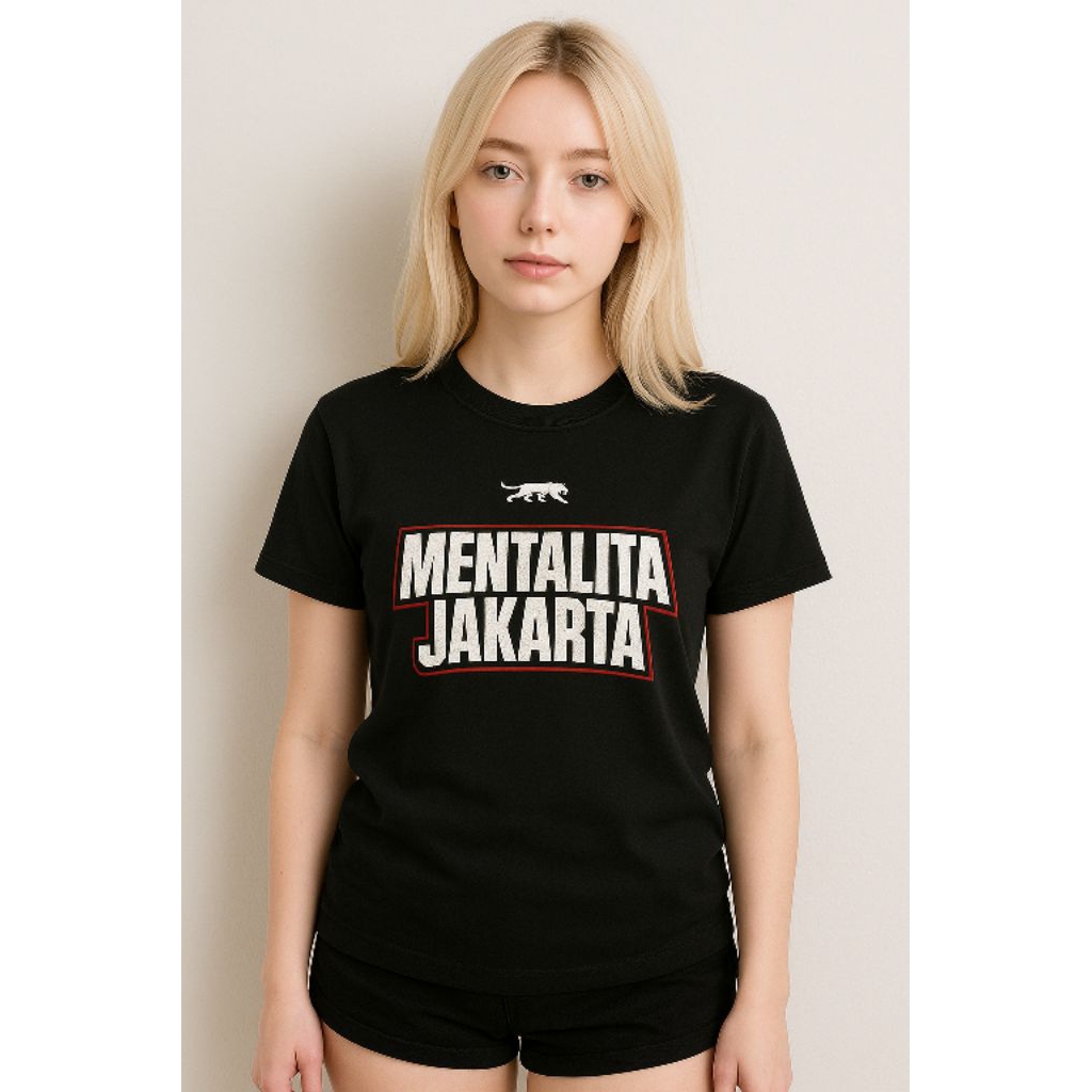 KAOS PERSIJA / T-SHIRT PERSIJA / MENTALITA JAKARTA / VINTAGE