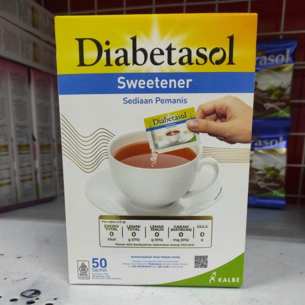 

DIABETASOL SWEETENER 50's