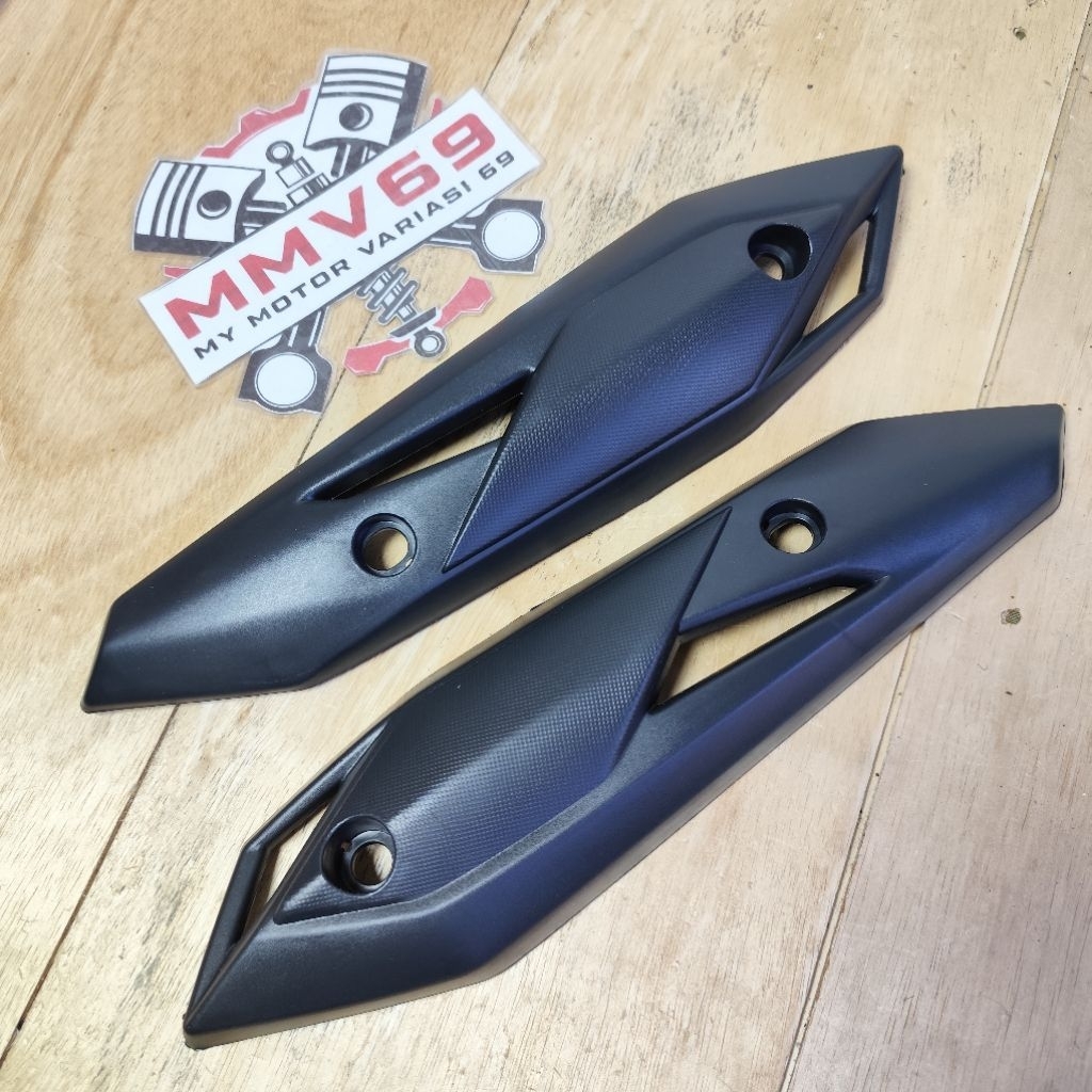 Tutup knalpot / Cover Tameng Kenalpot Honda Beat Sporty FI New 2016-2019