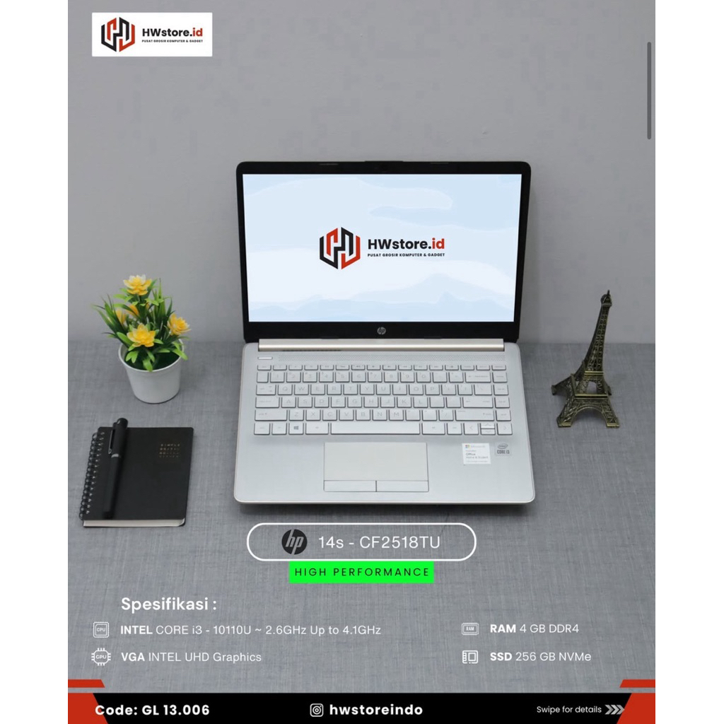Laptop hp 14s - CF2518TU