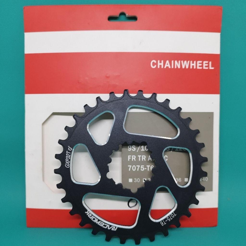 Chainring Racework RW 7500 9 Speed - 12 speed FR TR AM XC 32T Offset 0°mm untuk GX XX1 NX X0 chain r