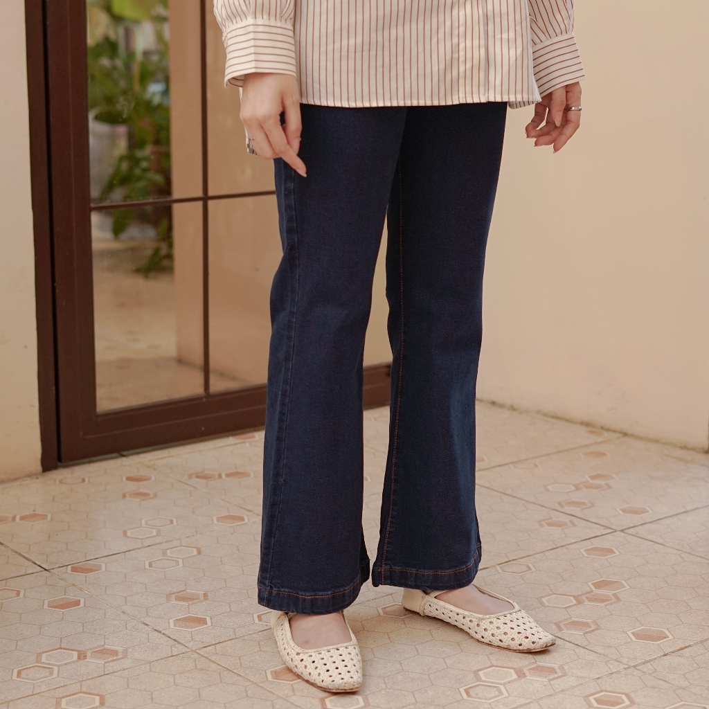 Ederra Mora Pants / Celana Jeans / Celana Denim Wanita