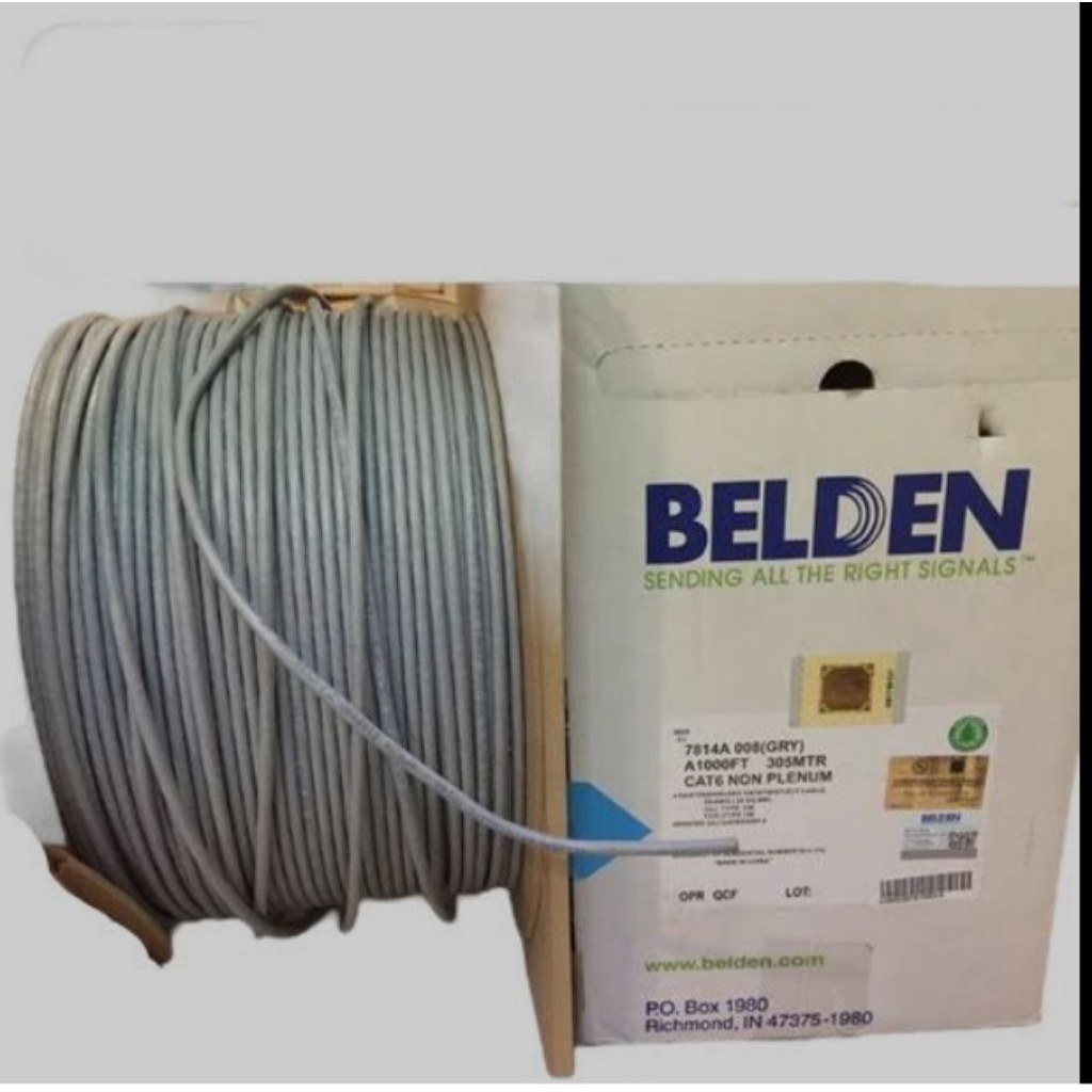 Kabel LAN Belden cat 6 original 1 roll