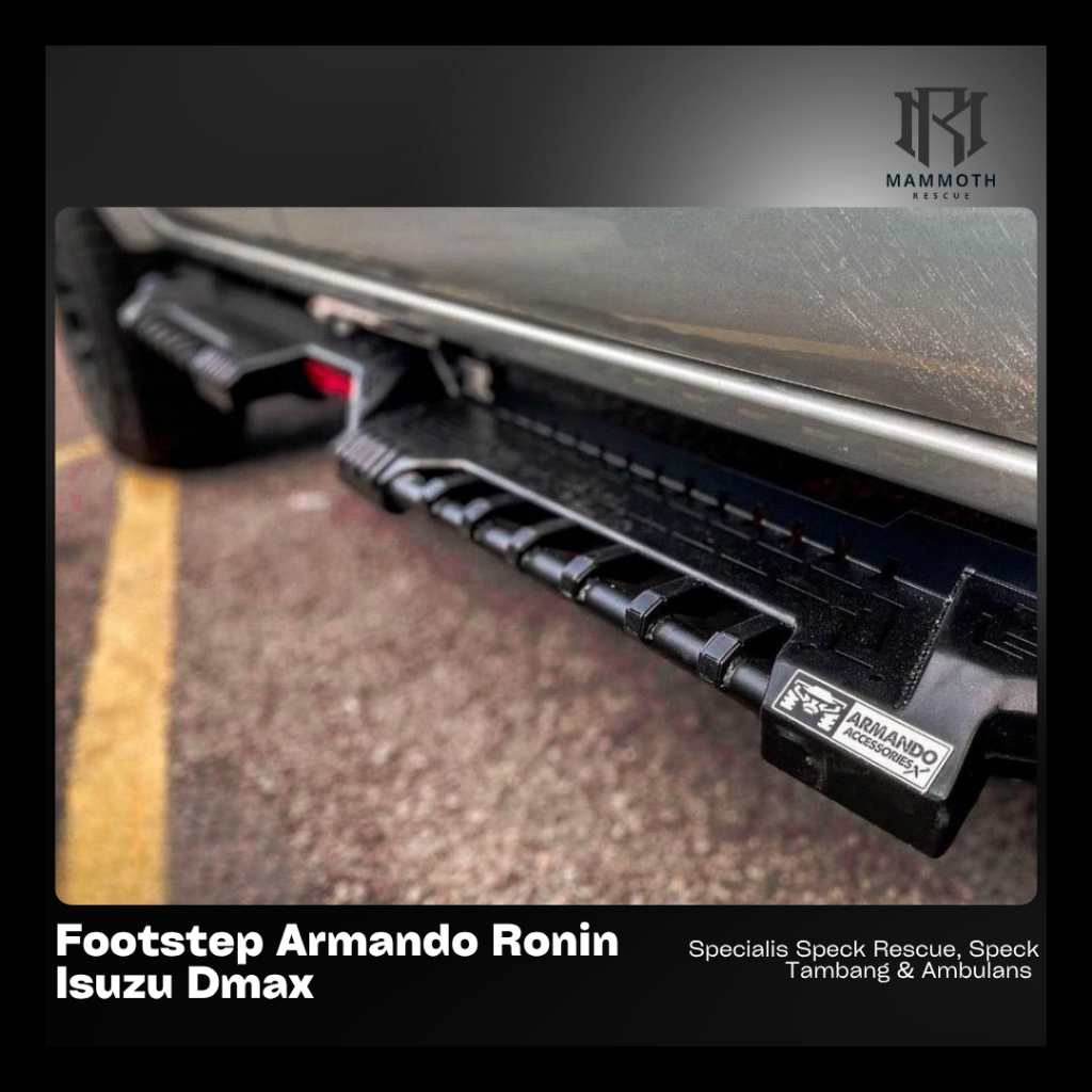 Injakkan Samping Isuzu Dmax / Footstep Besi Isuzu Dmax / Foot Step Besi Isuzu Dmax / foot step foots