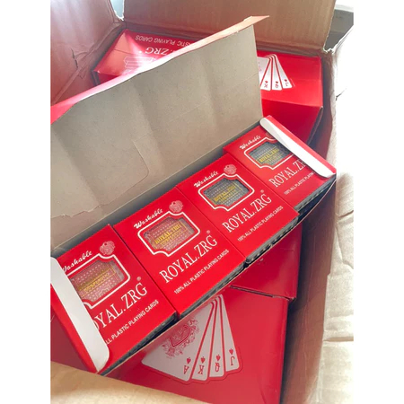 Kartu Remi Plastik Remi Bahan Plastik Royal ZRG Hemat Kualitas Premium