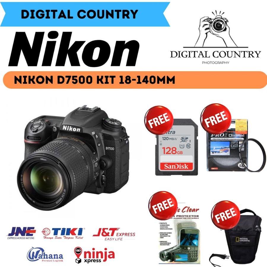 NIKON D7500 KIT 18-140MM F3.5-5.6G ED VR / NIKON D7500 KIT 18-140MM / NIKON D7500