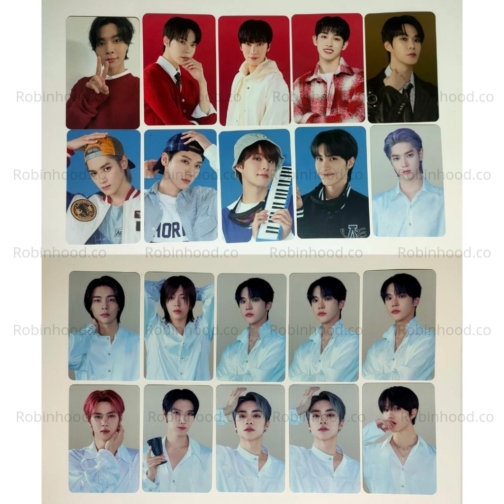 Official Photocard NCT Zone MD Steampunk Christmas White Royal Old School johnny taeyong yuta kun do
