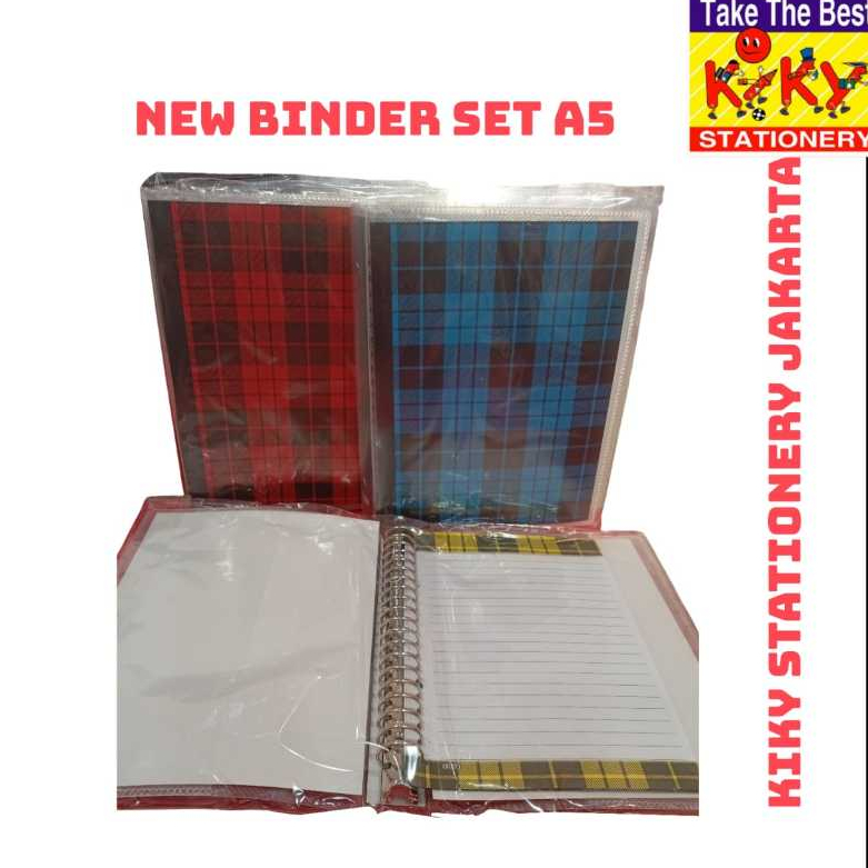 

KIKY New Binder Set A5 - 1 Set
