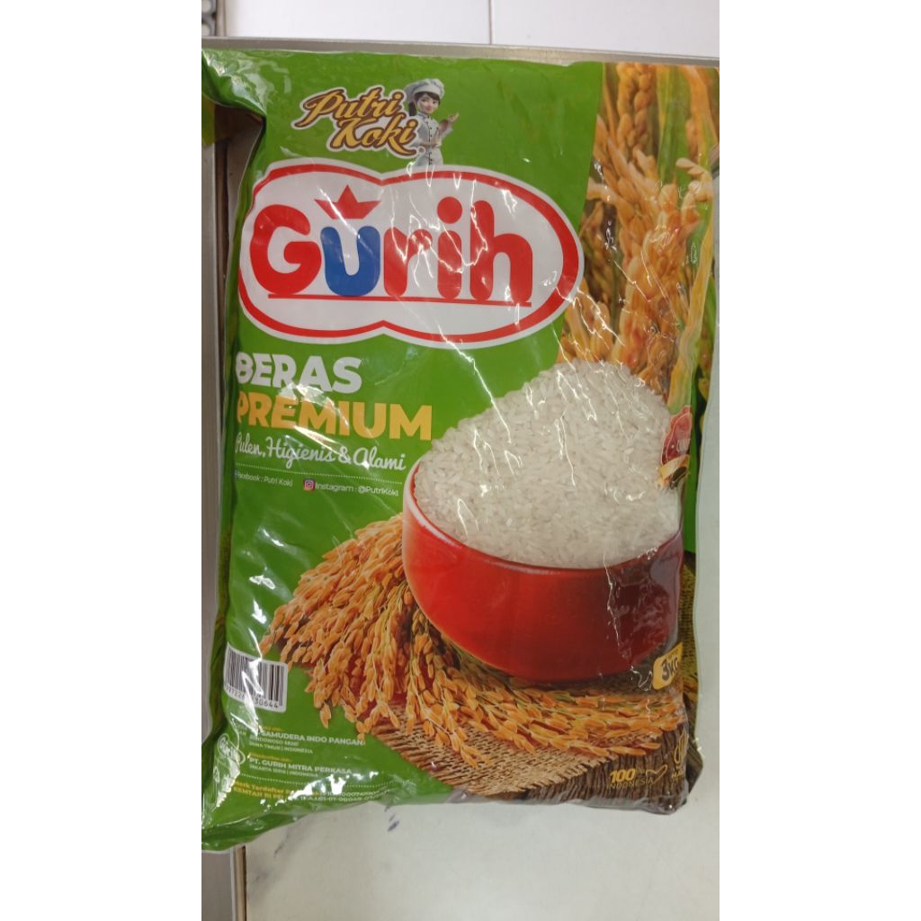 

Beras Gurih Putri Koki 3kg