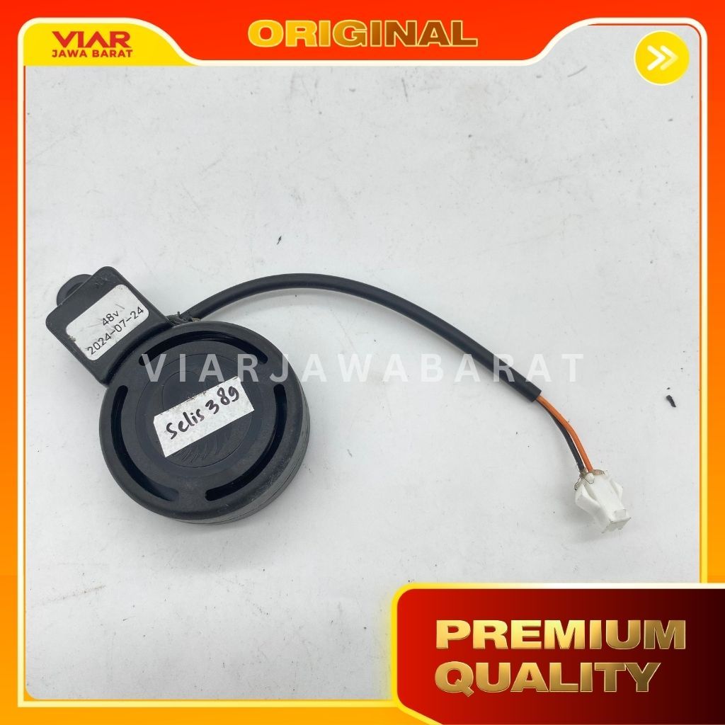 KLAKSON SEPEDA LISTRIK UWINFLY R7S / SELIS389 - ORIGINAL 100% - SPAREPART SEPEDA LISTRIK