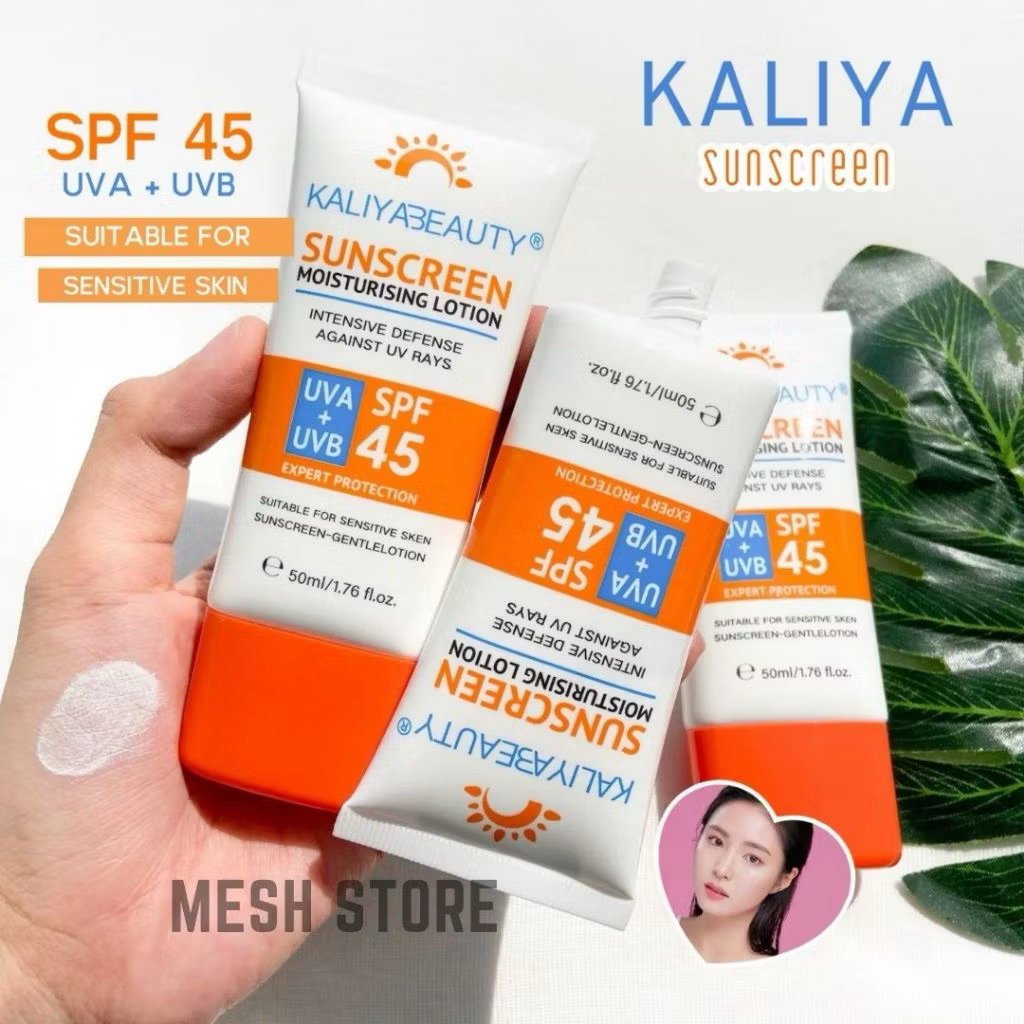 SUNSCREEN TUBE - KALIYA / DC-BEAUTY Sunscreen Moisturizing Lotion UVA UVB Protection