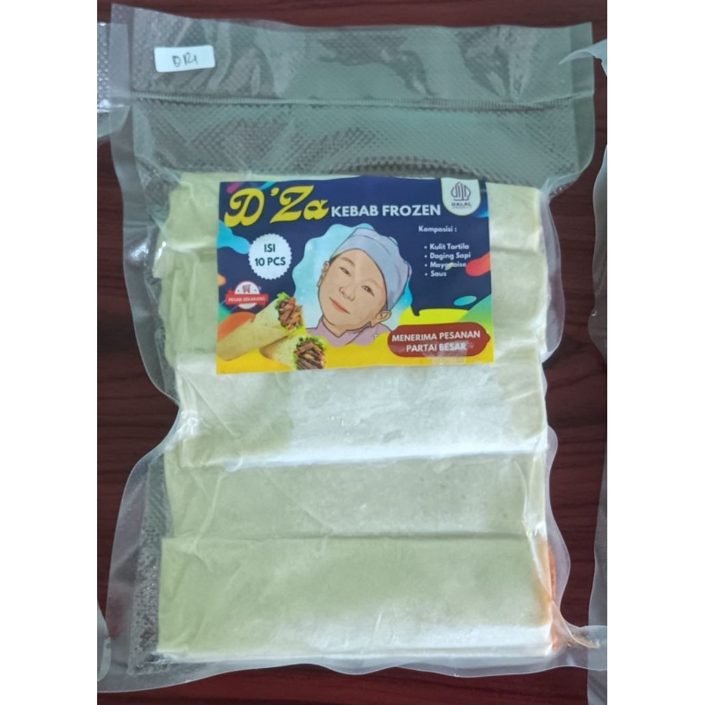 

Kebab Frozen D'Za Kebab Home Made Sehat Enak Dari Daging Asli