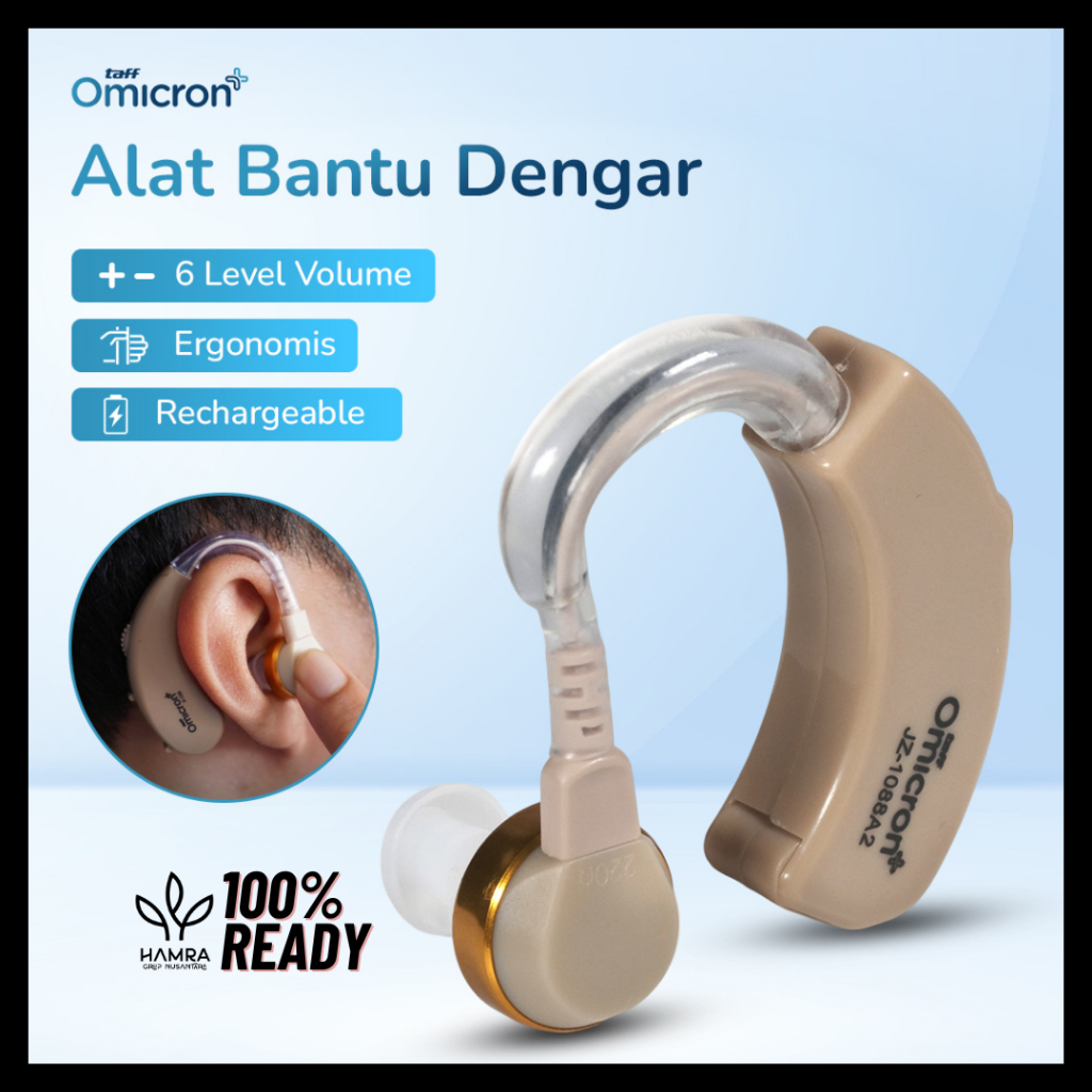 Alat Pendengar Telinga / Alat Pendengaran / Hearing Aid / Alat Medis Pendengaran