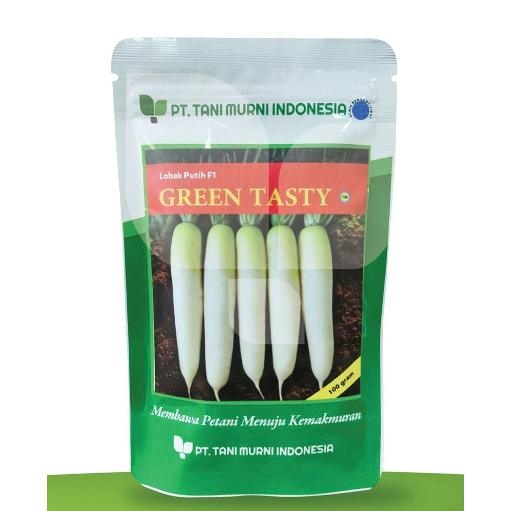 Benih Lobak Putih F1 GREEN TASTY 100 Gram Tani Murni