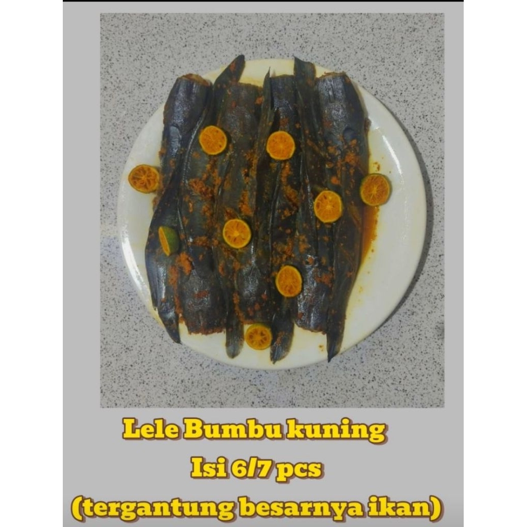 

Lele Bumbu Kuning Rempah isi 6/7 650gr