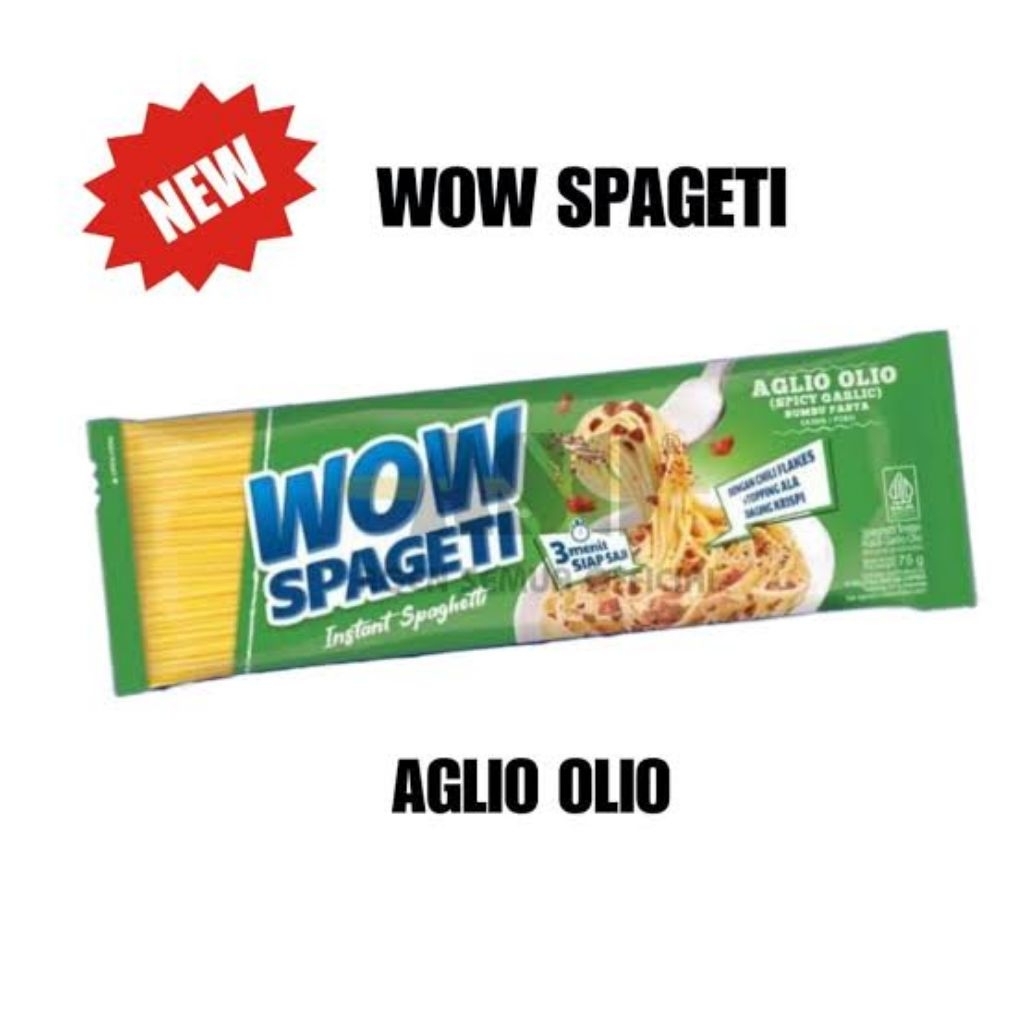 

Wow spaghetti aglio olio