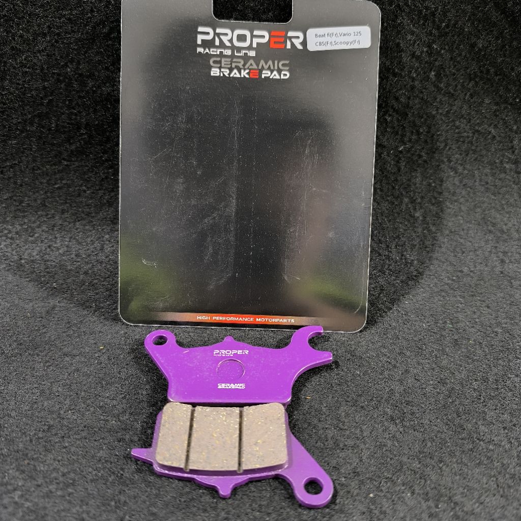 KAMPAS REM DEPAN PROPER BUAT VARIO 160 ABS / BEAT CARBU / BEAT FI / BEAT ESP / BEAT DELUXE / SPACY C