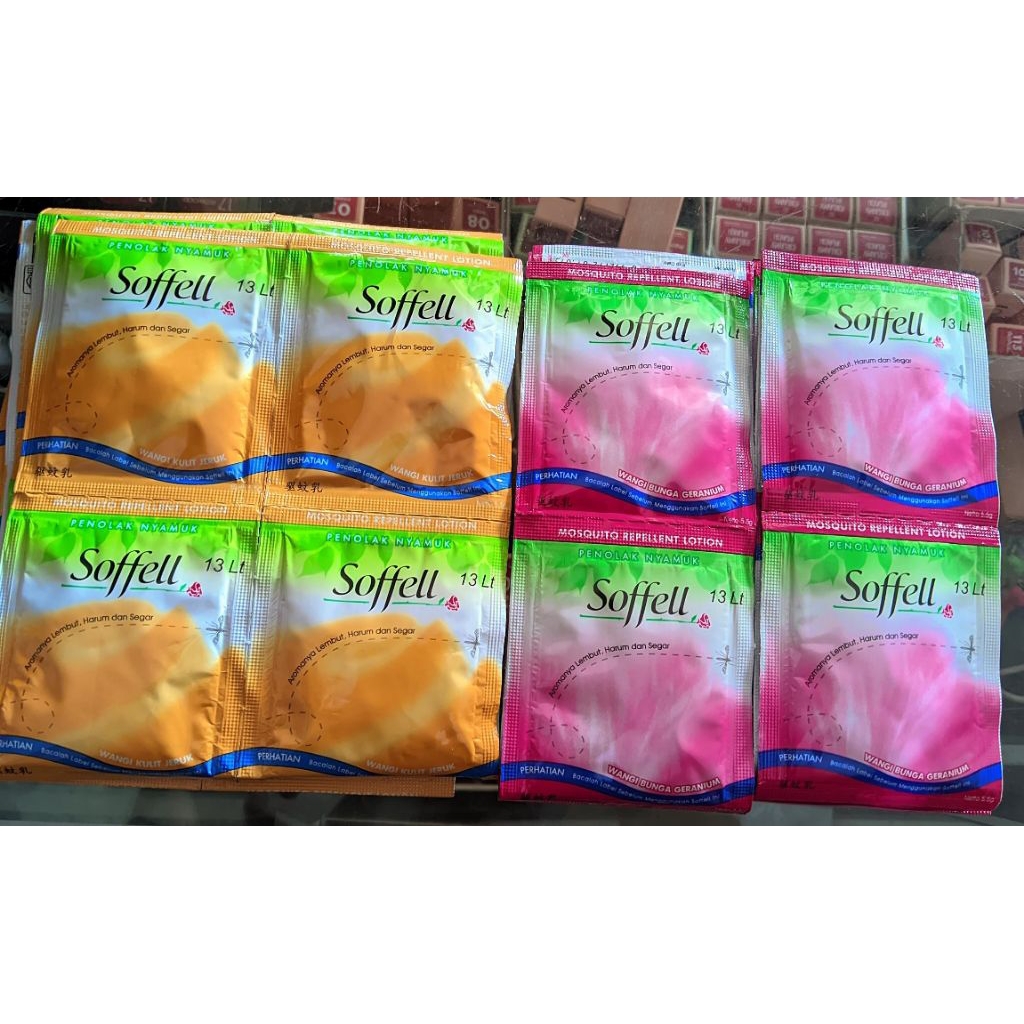 2 renceng soffell anti nyamuk