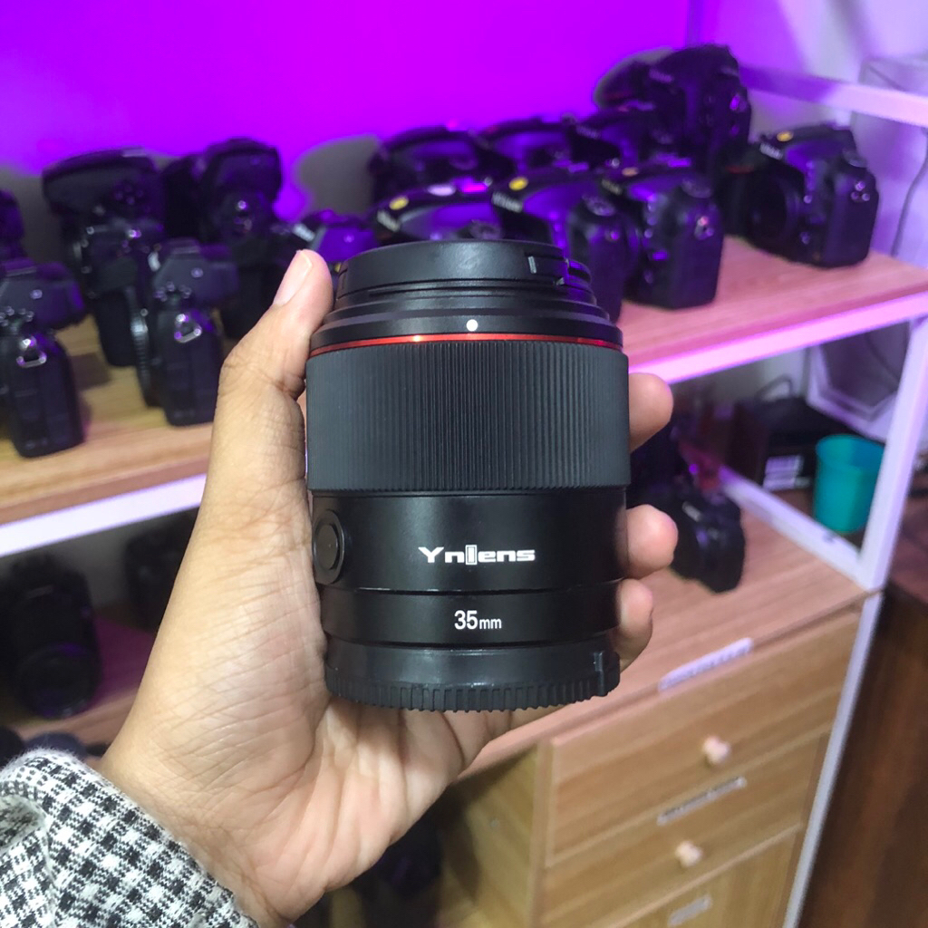 Lensa 35mm f2 yongnuo sony