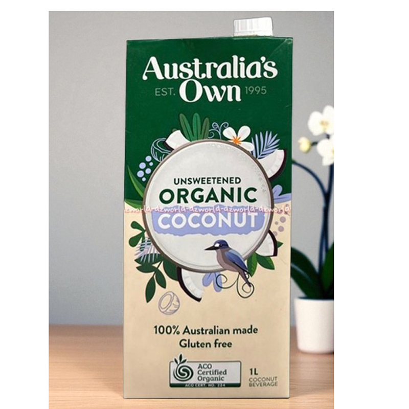 

Australia's Own 1L Unsweetened Organic Coconut Minuman Kelapa Organik UHT Siap Minum Tidak Manis
