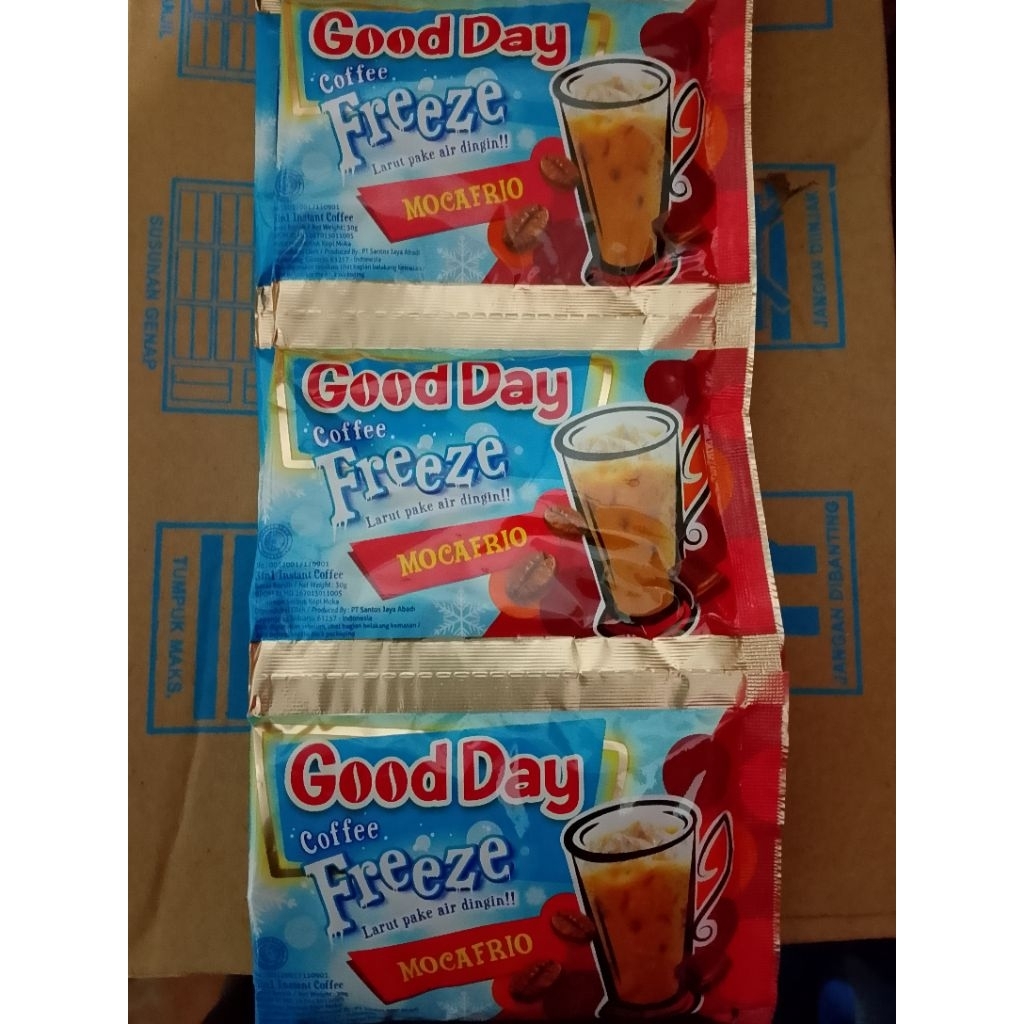 

Goodday freeze mocafrio sachet isi 10 pcs