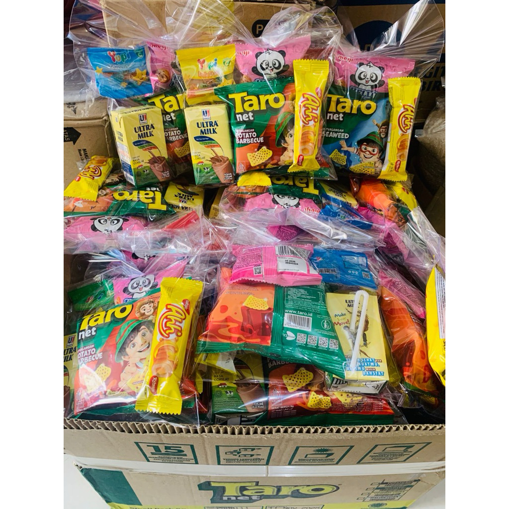 

paket snack ulang tahun 30 pcs ready langsung kirim