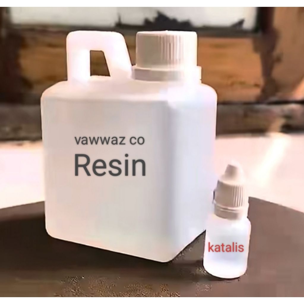 

Resin bening 500 grm+ katalis