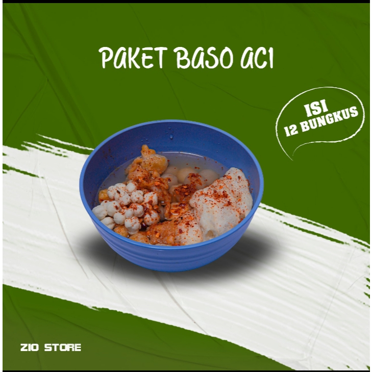 

Paket Hemat 12pc Baso Aci / Paket Baso Aci 12pc / Baso Aci Paket Isi 12pc