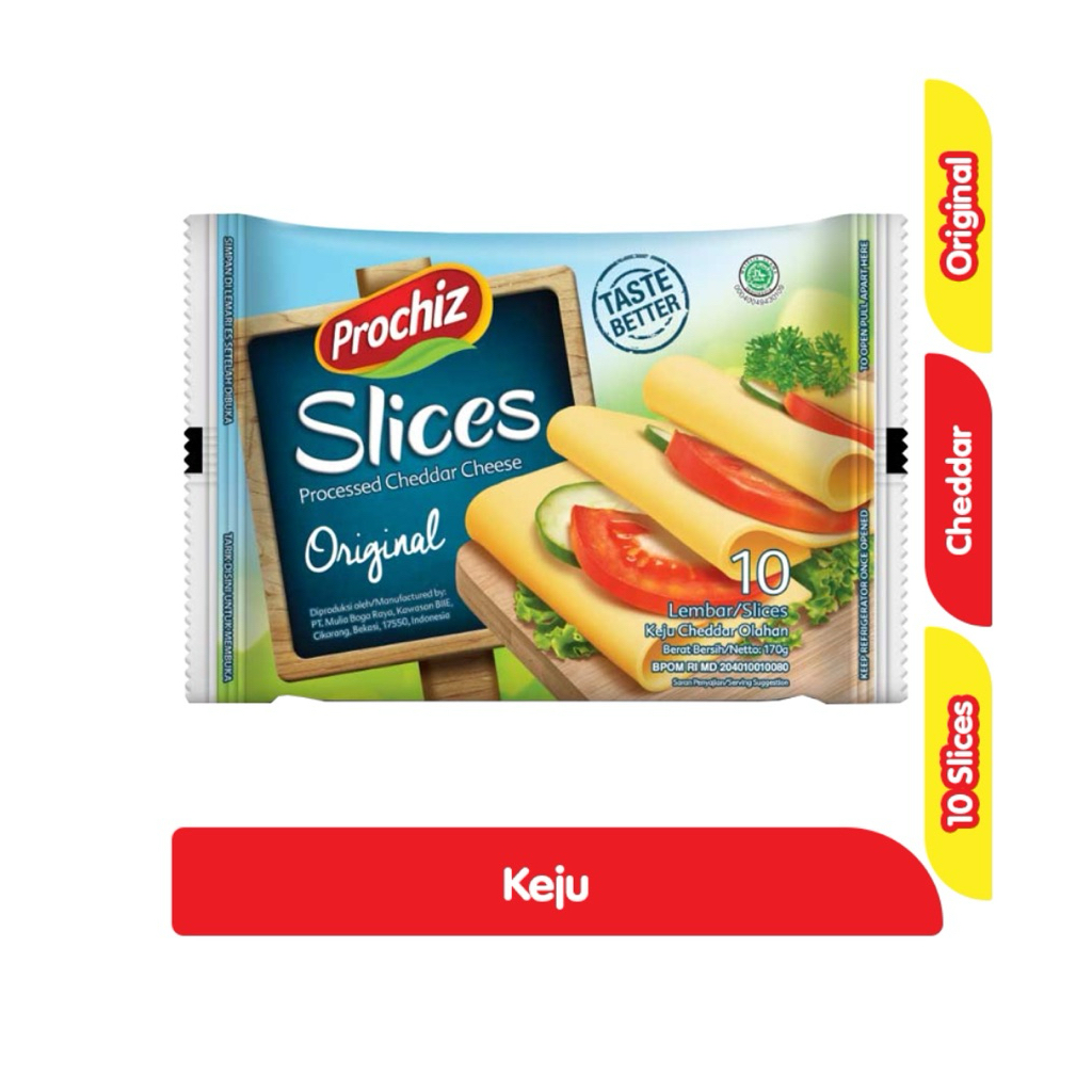 

PROCHIZ SLICE CHEESE 10 PCS - KEJU