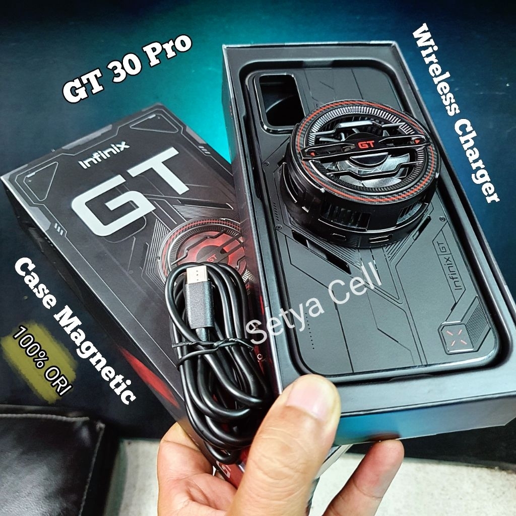 Softcase GT 30 pro || Cooler infinix GT 30 Pro || Cooler Wireless Charger || Pendingin Hp Magnet Ori