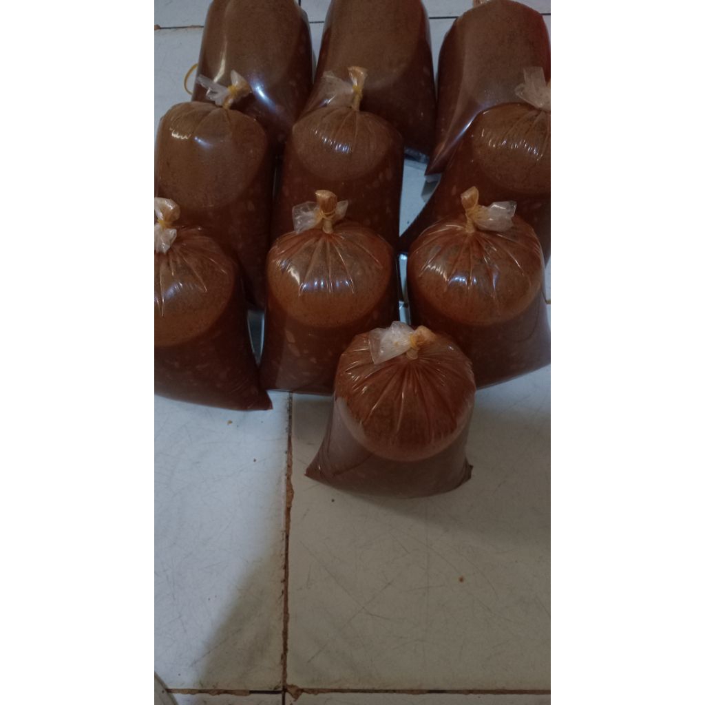 tauco medan enak made home 1/2 kg Rp15.000 bungkusan plastik