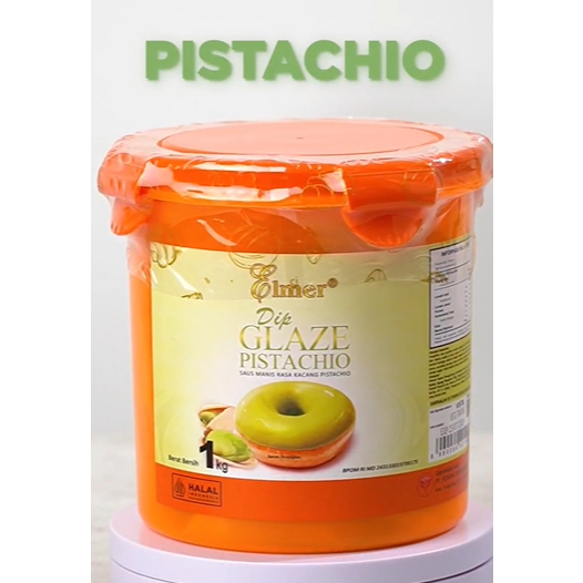 

Glaze Pistachio - Glaze Pistacio Elmer Repack 250gr