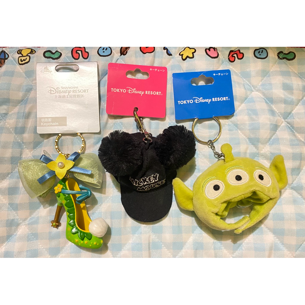 Tokyo Disneyland Resort Charm gantungan random tinkerbell RARE limited edition topi mickey disneylan
