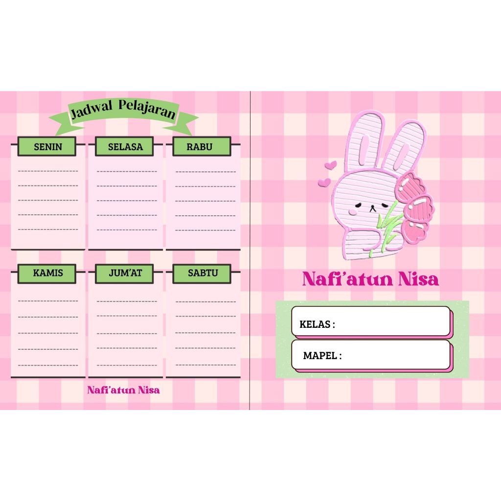 

Grosir buku tulis A5 bisa custom/random