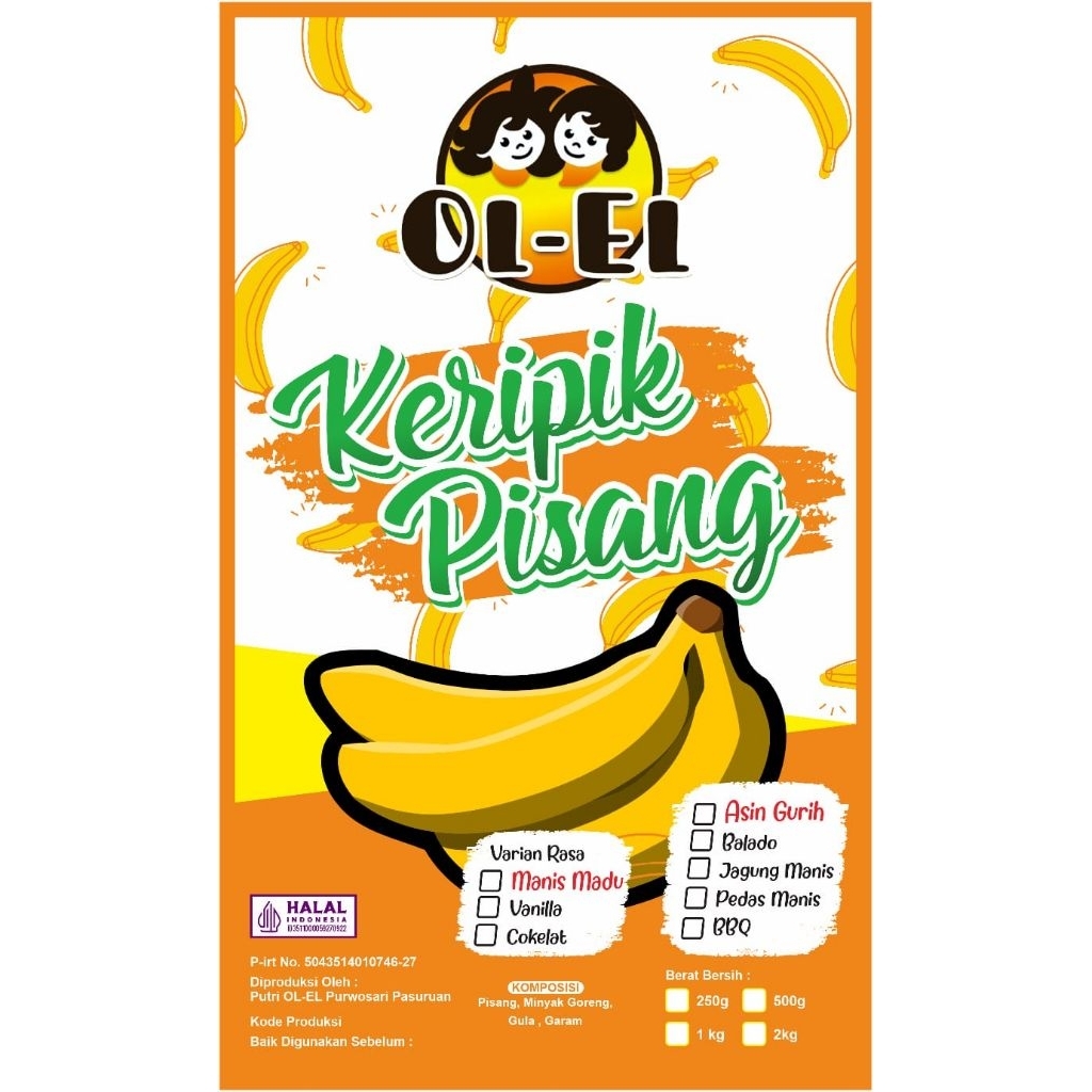 

Keripik Pisang OL-EL