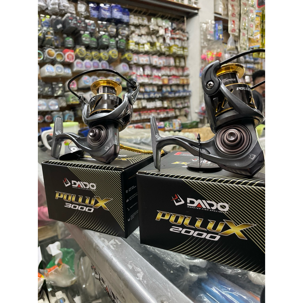 REEL DAIDO POLUX 2000 dan 3000 POWER HANDLE